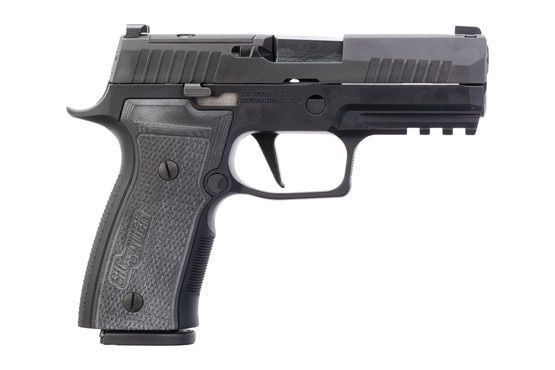 Sig Off-Duty P320 AXG 9mm handgun with extended beavertail